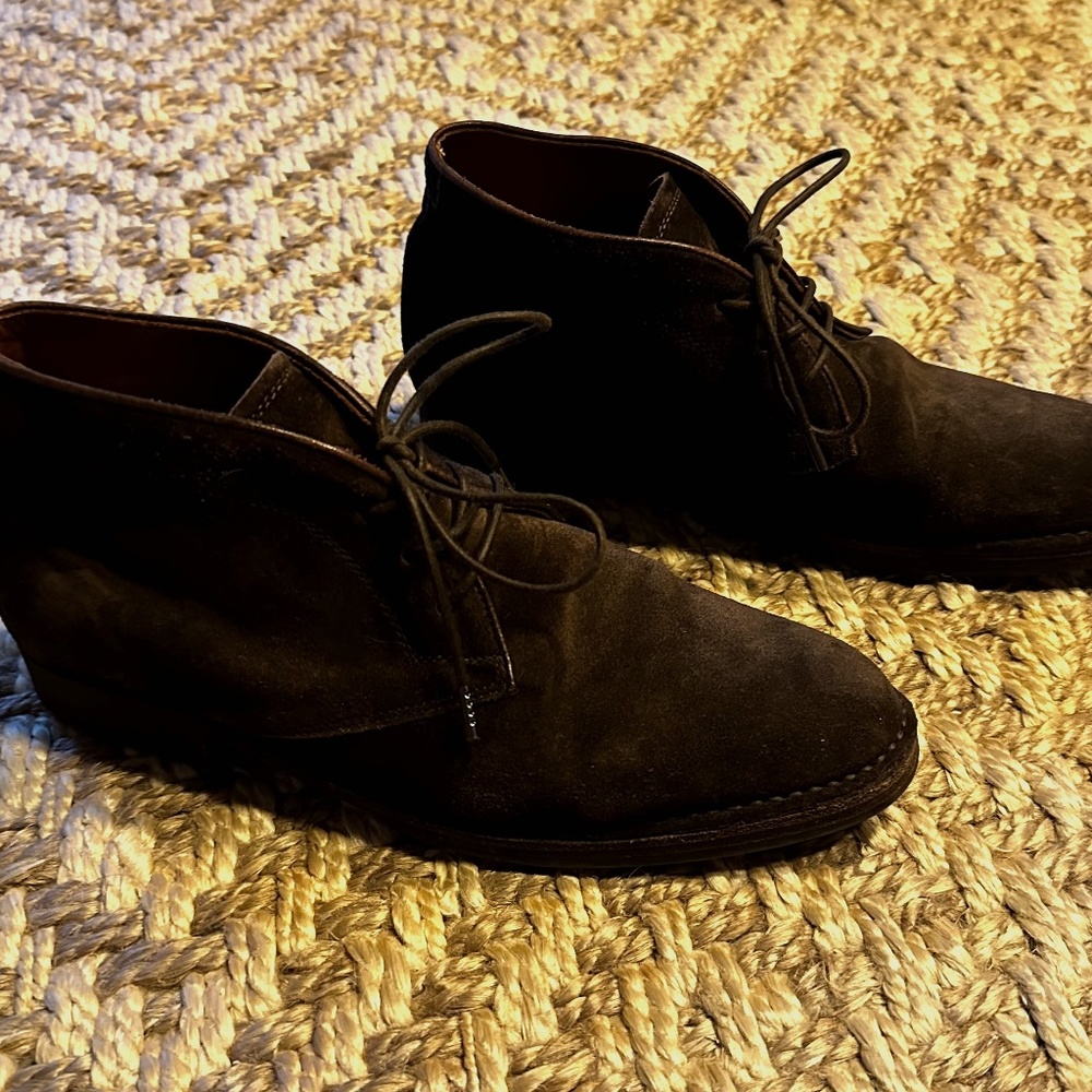 John Varvatos Chukka Boot Dark Brown Size 9